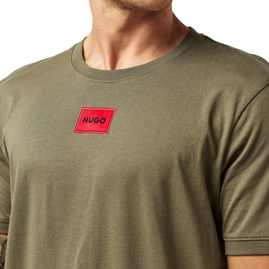 Hugo - "Diragolino" T-Shirt für Herren (Mittelgrau) - Image 3