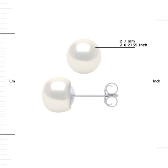 DIADEMA - Ohrringe - Silber und echte Süßwasserperlen - Image 3