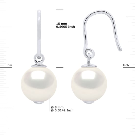 DIADEMA - Ohrringe - Silber und echte Süßwasserperlen - Image 3