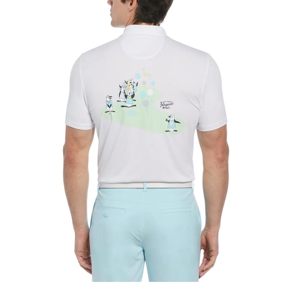 Original Penguin - Poloshirt für Herren, Emblem (Leuchtend Weiß) - Image 2