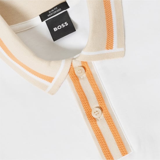 Boss - Poloshirt für Herren, kurzärmlig (Weiß) - Image 3