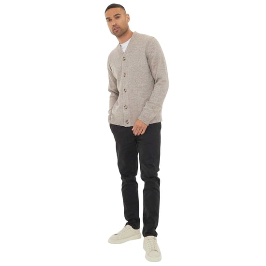 Threadbare - "Dutch" Strickjacke für Herren (Holzkohle-Mergel) - Image 1