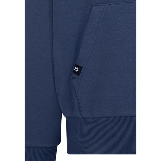 Converse - "Core" Hoodie mit durchgehendem Reißverschluss für Jungen (Marine) - Image 4