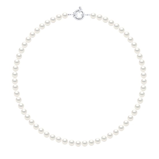 DIADEMA - Halskette - Echte Süßwasserperlen - Silber - Image 1