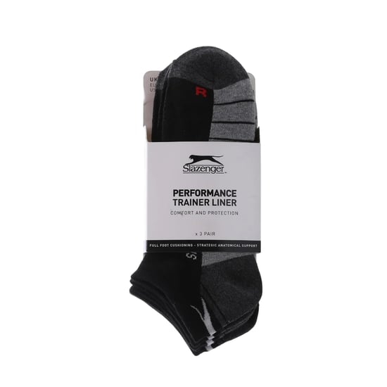 Slazenger - Sneaker-Socken für Herren (3er-Pack) (Schwarz) - Image 3