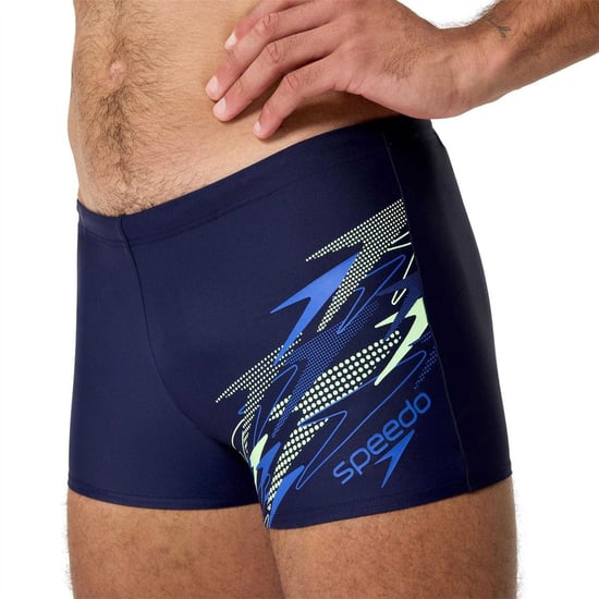 Speedo - "Medley" Badehose für Herren (Kurzmantel/Tiefblau) - Image 1