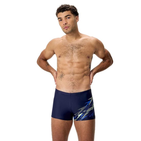 Speedo - "Medley" Badehose für Herren (Kurzmantel/Tiefblau) - Image 2