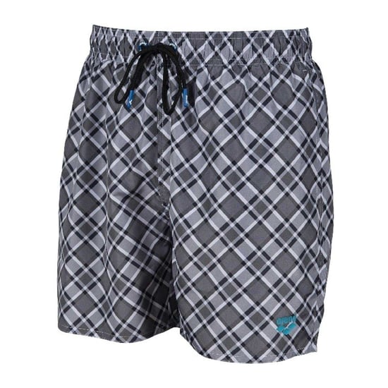 Arena - "Fundamental" Badeshorts für Herren (Asphaltgrau/Bunt) - Image 3