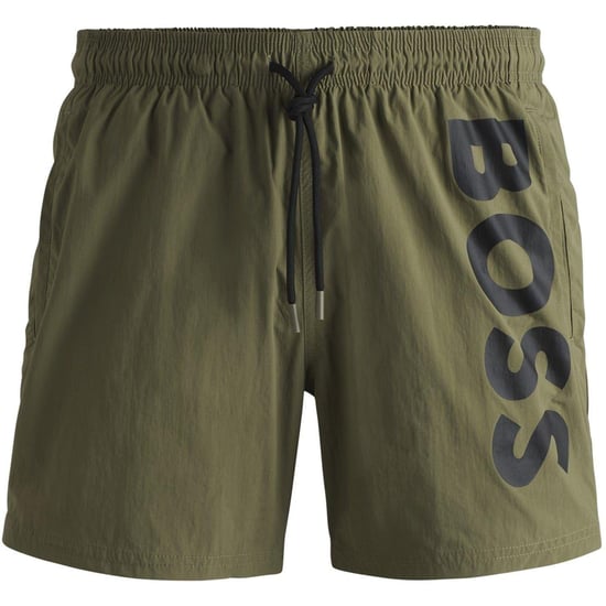 Boss - "Octopus" Badeshorts für Herren (Dunkelbeige) - Image 1
