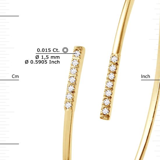 DIADEMA - Armband - Prestige Jewelery - Diamanten - Gelbgold - Image 3
