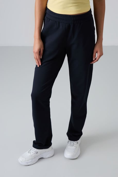 Damen Sweatpants mit geradem Bein aus Fleece - Image 2