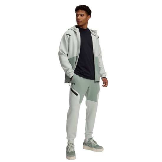 Under Armour - "Unstoppable" Jogginghosen für Herren (Grün/Schwarz) - Image 1