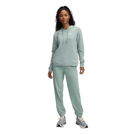 Under Armour - "Rival Terry" Jogginghosen für Damen (Grün) - Image 1