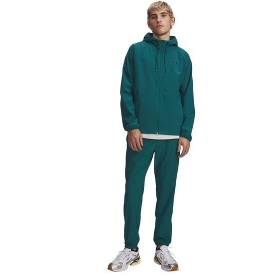 Under Armour - "Storm" Jogginghosen für Herren (Grün/Schwarz) - Image 1
