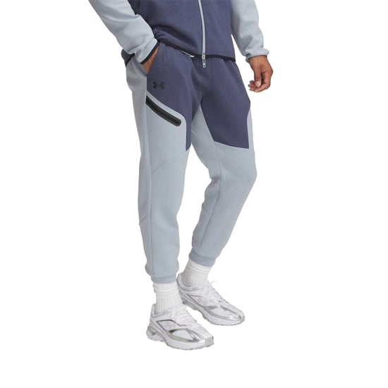 Under Armour - "Unstoppable" Jogginghosen für Herren (Grau/Blau/Schwarz) - Image 2