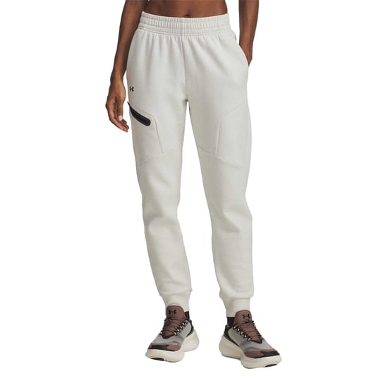 Under Armour - "Unstoppable" Jogginghosen für Damen (Weiß) - Image 1