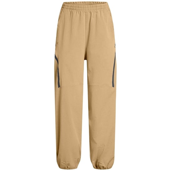 Under Armour Damen Woven Relaxed Fit Jogginghosen (Beige) - Image 2