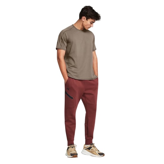 Under Armour - "Unstoppable" Jogginghosen für Herren (Rot) - Image 1