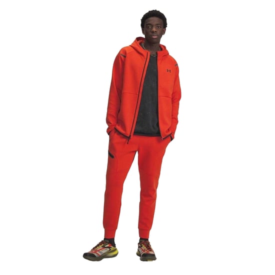 Under Armour - "Unstoppable" Jogginghosen für Herren (Orange) - Image 1
