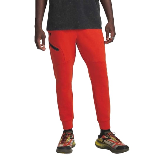 Under Armour - "Unstoppable" Jogginghosen für Herren (Orange) - Image 2
