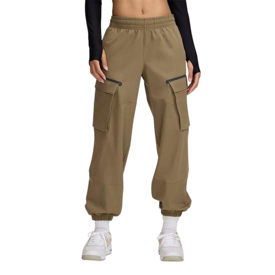 Under Armour - "Unstoppable" Jogginghosen für Damen (Braun) - Image 1