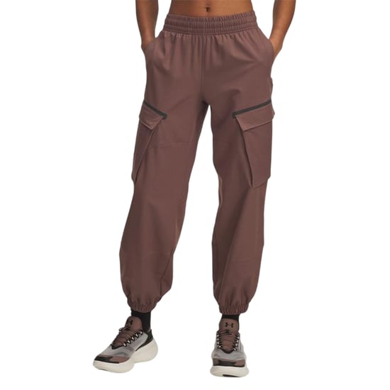 Under Armour - "Unstoppable" Jogginghosen für Damen (Braungrau) - Image 1