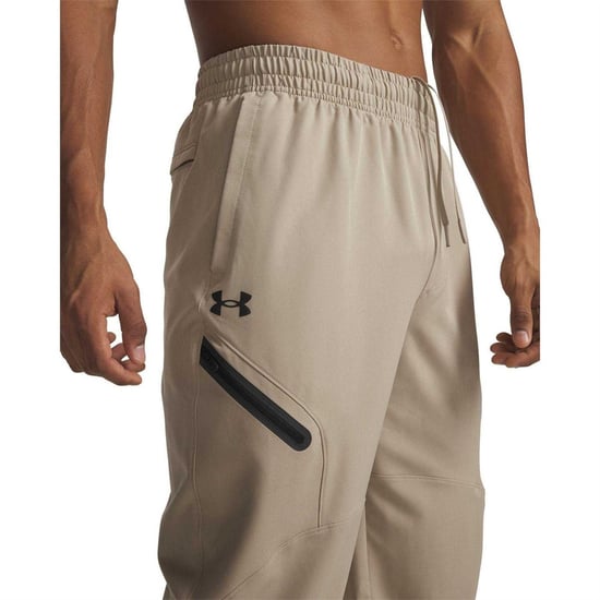 Under Armour - "Unstoppable" Jogginghosen für Herren (Beige/Schwarz) - Image 3