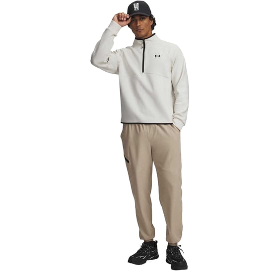 Under Armour - "Unstoppable" Jogginghosen für Herren (Beige/Schwarz) - Image 4