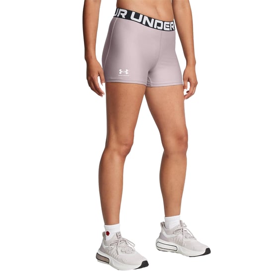 Under Armour - "HeatGear" Kompressions-Shorts für Damen (Grau) - Image 1