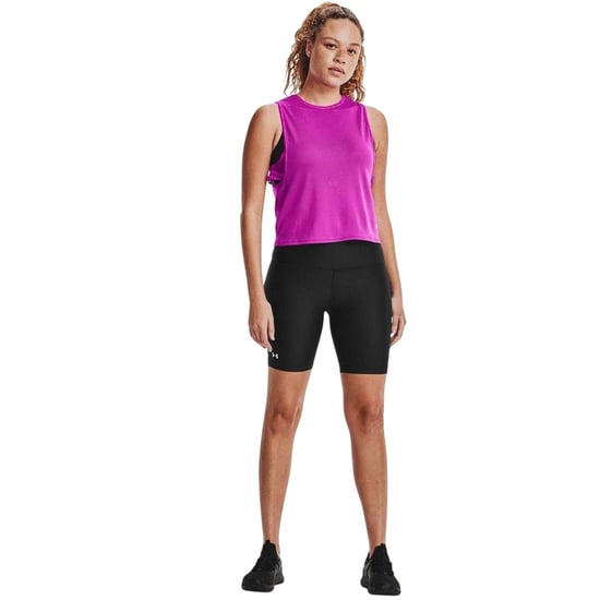 Under Armour - "HeatGear" Radlerhose für Damen (Schwarz) - Image 4