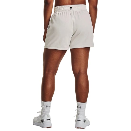 Under Armour - "Project Rock Iron Paradise" Shorts für Damen (Weiß) - Image 3