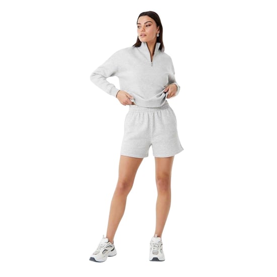 Jack Wills - "Astbury" Shorts für Damen (Grau meliert meliert) - Image 4