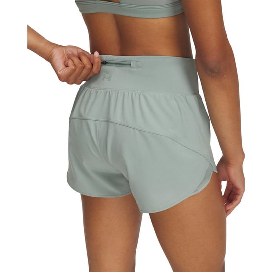 Under Armour - "Launch Pro" Laufshorts für Damen (Grün) - Image 3