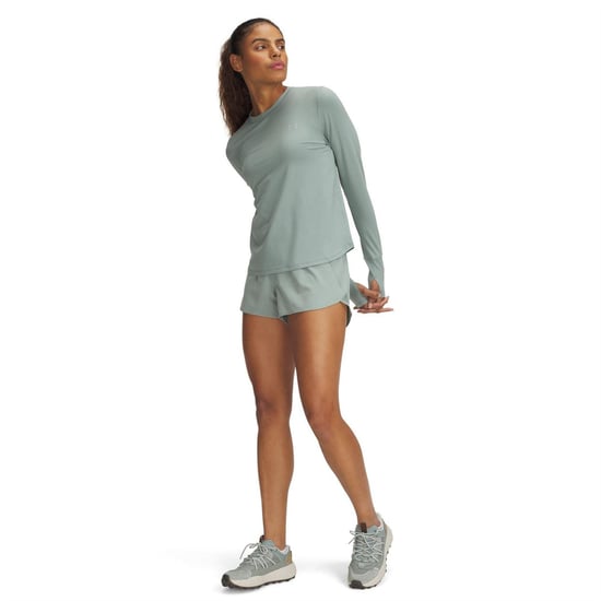 Under Armour - "Launch Pro" Laufshorts für Damen (Grün) - Image 4