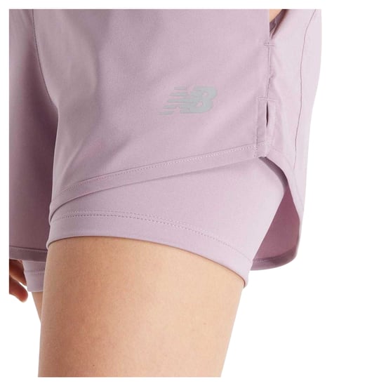 New Balance - "Essentials" Laufshorts für Damen (Violett) - Image 3