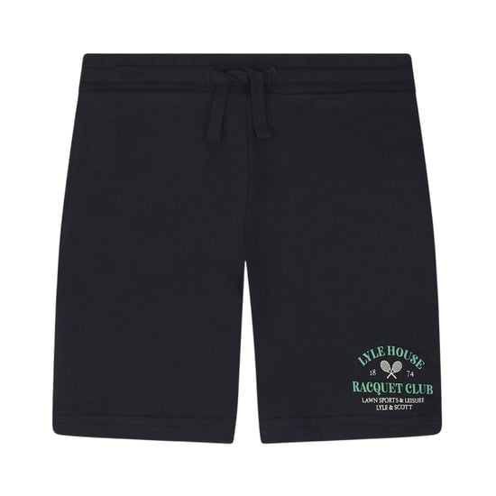 Lyle & Scott - "Racquet Club" Sweat-Shorts für Kinder (Marine) - Image 2