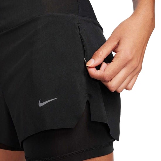 Nike - "FIT Swift" Laufshorts für Damen (Schwarz) - Image 3