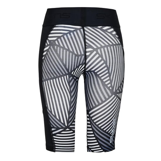 Skins - "Series-1" Kompressions-Shorts für Damen (Weiß/Schwarz) - Image 2