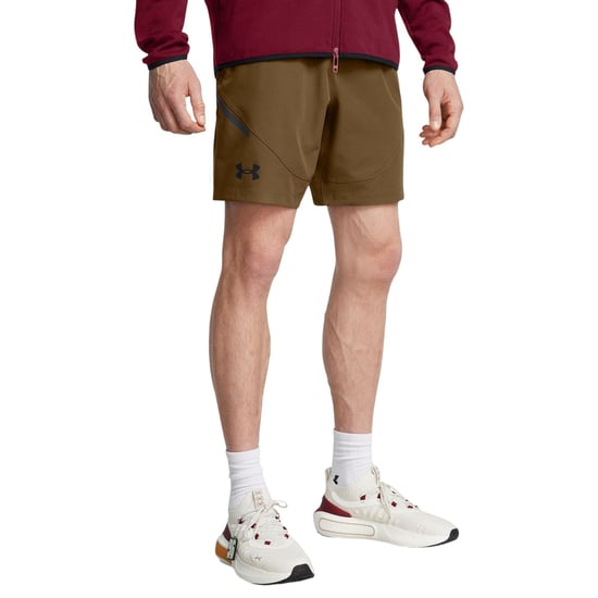 Under Armour - "Unstoppable" Shorts für Herren (Braun) - Image 4