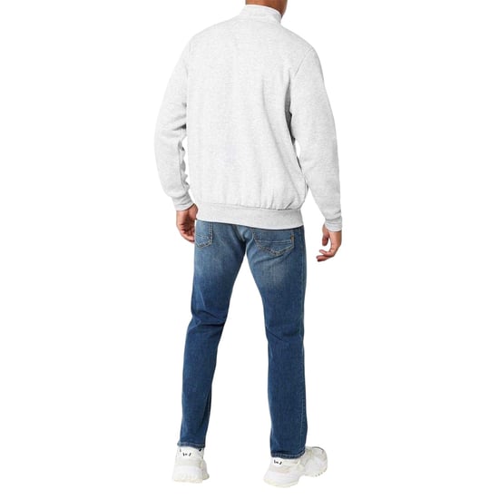 Slazenger - Jacke für Herren, Durchgehender Reißverschluss, Polyester-Baumwollmischgewebe (Grau meliert) - Image 4