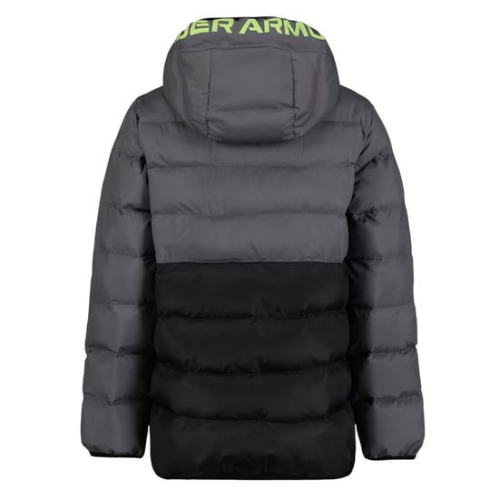 Under Armour - "Pronto" Steppjacke für Kinder, Polyester (Schwarz/Burgfelsen) - Image 2