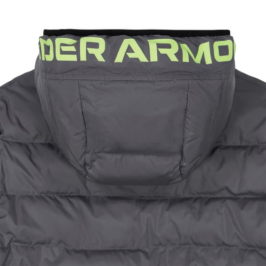 Under Armour - "Pronto" Steppjacke für Kinder, Polyester (Schwarz/Burgfelsen) - Image 3