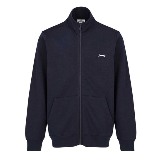 Slazenger - Jacke für Herren, Durchgehender Reißverschluss, Polyester-Baumwollmischgewebe (Marine) - Image 2