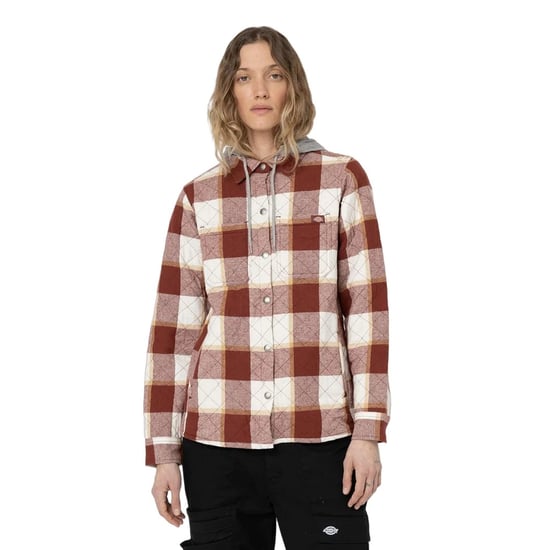Dickies - Hemdjacke für Damen (Gebrannter Ziegelstein) - Image 4