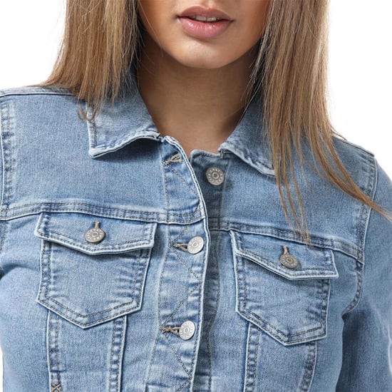 Only - "Wonder Life" Jeansjacke für Damen (Hellblau Ausgeblichen) - Image 3