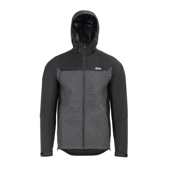 dhb - Radfahrjacke für Herren, Wasserfest (Schwarz) - Image 1