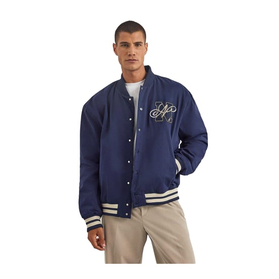 Nautica - "Dreman Letterman" Jacke für Herren (Dunkel-Marineblau) - Image 1
