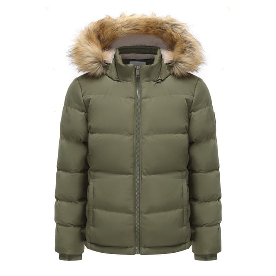 SoulCal - "Bubble" Steppjacke für Damen (Khakigrün) - Image 1