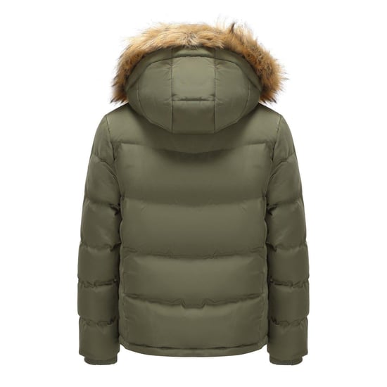 SoulCal - "Bubble" Steppjacke für Damen (Khakigrün) - Image 2