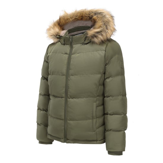 SoulCal - "Bubble" Steppjacke für Damen (Khakigrün) - Image 3